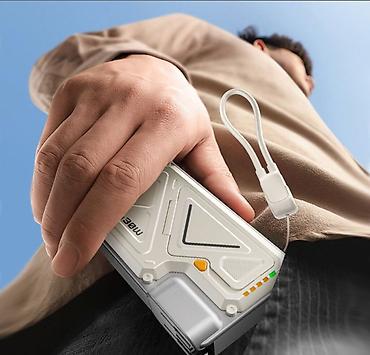 Внешние аккумуляторы: Внешний Аккумулятор Powerbank с беспроводной зарядкой Adaptive Quick — 6