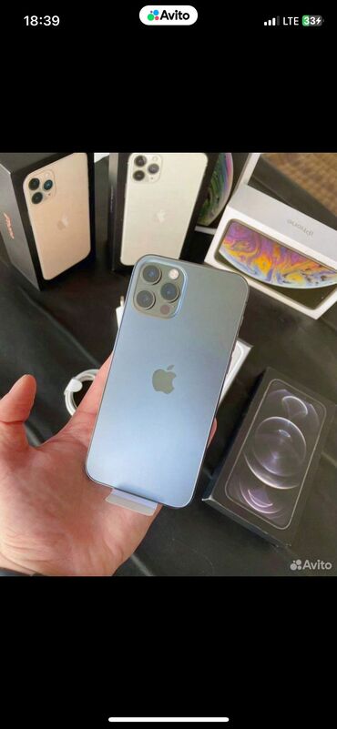 Другие мобильные телефоны: IPhone 12 Pro 100% емкость 
256 GB память