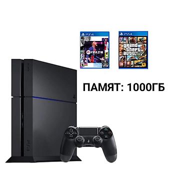Sony PlayStation: PlayStation 4 FAT 1TB джостика - Два беспроводных геймпада — 1
