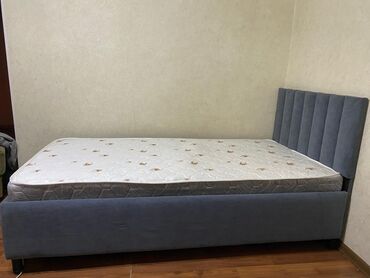 Односпальные кровати: Односпальная кровать, Новый, С матрасом, длина - 2 см — 9