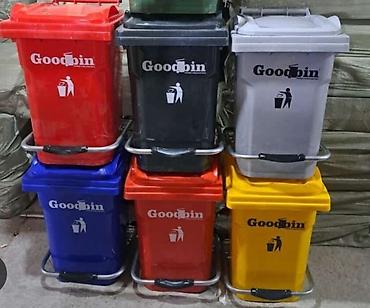 quru çay: Plastik “Goodbin” tullantı qutuları - Təyinat: məişət, ofis, obyekt — 3
