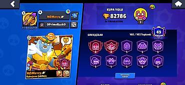 brawl stars 2: Brawl Stars hesabı – yüksək irəliləyiş və tam kolleksiya (2020) - — 2