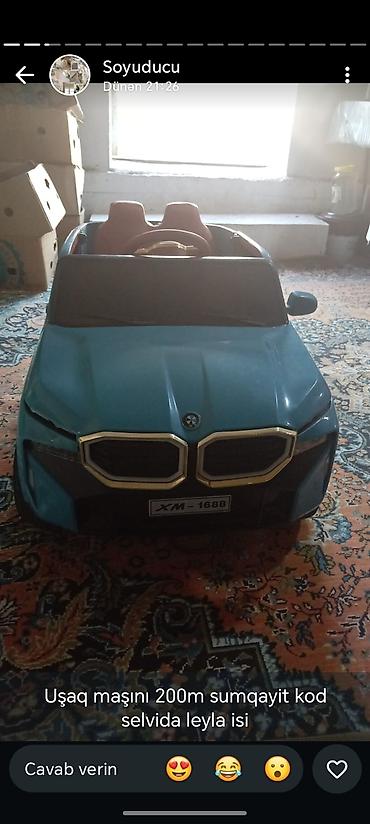 hot wheels oyuncaq dəsti: Uşaq elektrik avtomobili – XM-1688 modelə bənzər dizayn — 1