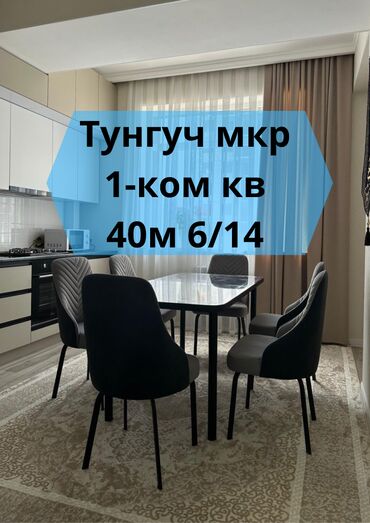 Продажа квартир: 1 комната, 40 м², Элитка, 6 этаж, Дизайнерский ремонт