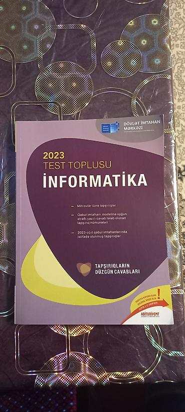 Məhsul: DİM 2023 Test Topluları – Fizika, Kimya, Azərbaycan dili lalafo.az -da — 6 Məhsul: DİM 2023 Test Topluları – Fizika, Kimya, Azərbaycan dili — 6