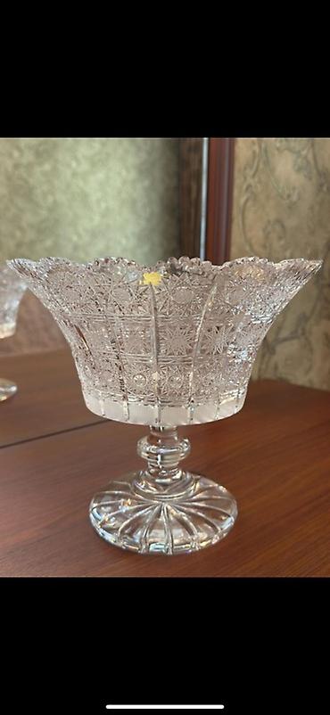 Çexiya istehsalı Bohemiya kristal qab -Brend: Bohemia Crystal