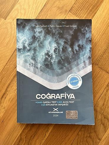 array informatika pdf 2026: Məhsul: “Coğrafiya” hazırlıq kitabı (Güvənnəşrləri, 2024) — 1