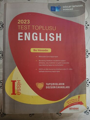 Salam, ingilis dili test toplusu 1 ci hissə DİM