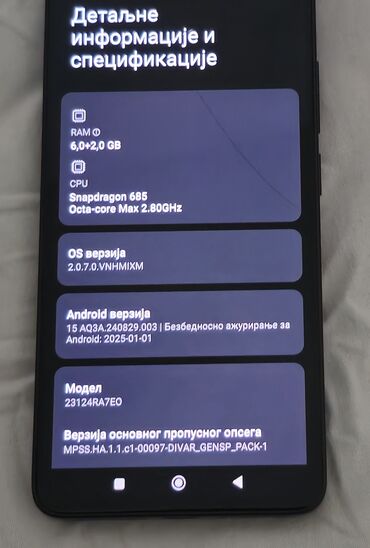 Xiaomi: Xiaomi Redmi Note 13, 128 GB, bоја - Crna, Dual SIM — 8