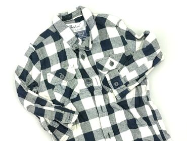 smyk koszula chłopięca: Shirt 1.5-2 years, condition - Very good, pattern - Cell, color - Black