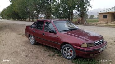 бампер на нексия 1: Daewoo Nexia, седан, бордовый цвет (металлик). Номерные знаки KG “787