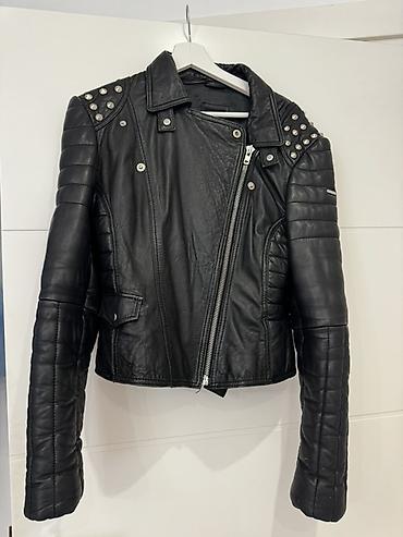 prada milano torba: Ženska kožna jakna Fratteli – model „biker“ sa nitnama Placena 40,000 — 1