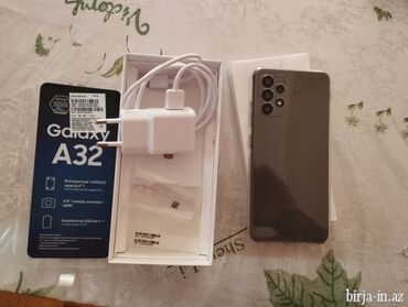samsung a32 kontakt home: Samsung Galaxy A32, 128 GB, rəng - Qara, Zəmanət