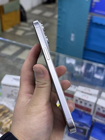 Apple iPhone: IPhone 15 Pro Max, Б/у, 256 ГБ, White Titanium, Зарядное устройство, Защитное стекло, Коробка, 88 % — 3