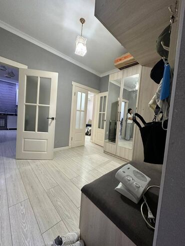 квартира манаса: 2 комнаты, 50 м², Элитка, 3 этаж, Евроремонт