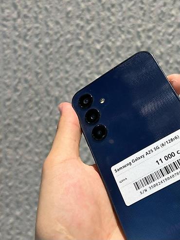 techno pova: Samsung Galaxy A25, Б/у, 128 ГБ, цвет - Синий, В рассрочку, 2 SIM — 2