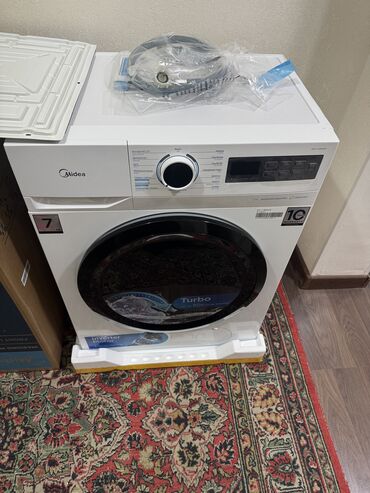 Paltaryuyan maşınlar: Paltaryuyan maşın Midea, 7 kq, Yeni, Avtomat, Qurutma var