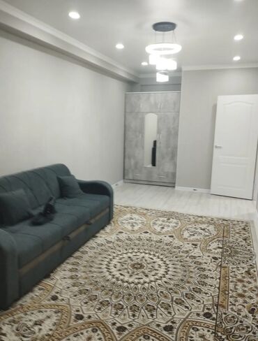 сдаю 1 комнатную квартиру в микрорайоне: 1 комната, 44 м², Элитка, 1 этаж, Евроремонт