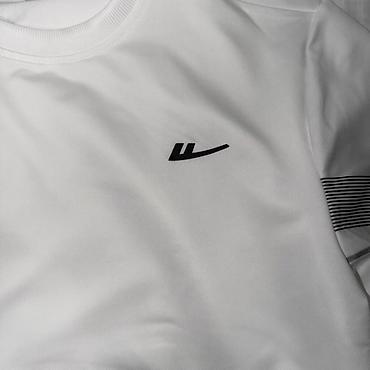 pull bear: Белый мужской свитшот с длинным рукавом. Супер хорошее качество — 3