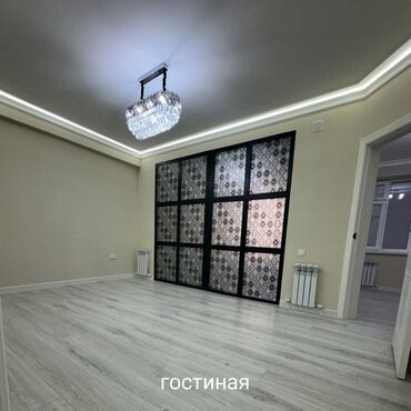 квартира ош обл: 2 комнаты, 49 м², Элитка, 2 этаж, Дизайнерский ремонт