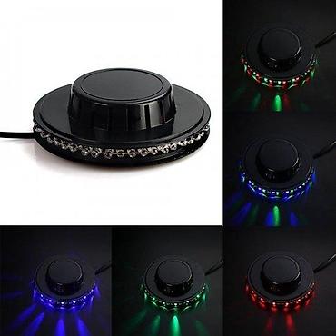pezo 406: LED ambijentalno svetlo za automobil – rotirajući disk sa više režima — 2