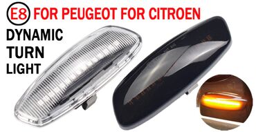 Auto delovi: Dynamic migavci Citroen C3 C4 C5 DS3 DS4 Peugeot 2 Staklo - boja crna — 9