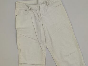 Women: Material trousers for women, size M (EU 38)
