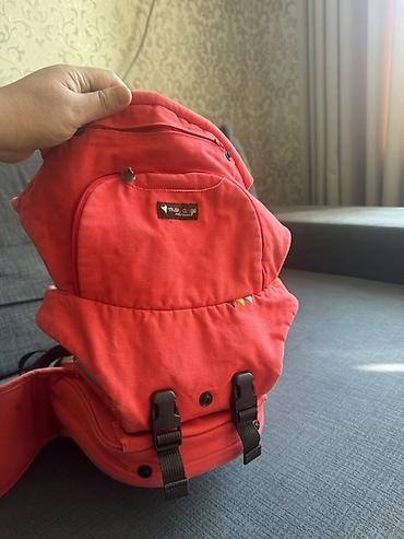 коралловые: Эрго-рюкзак Mars&Go (baby carrier) - Тип: эргономичный — 1