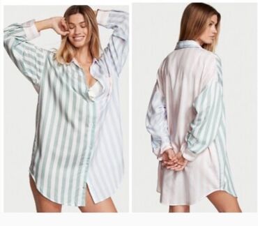 Пижамы: Пижама, Сатин, США, XS — 16