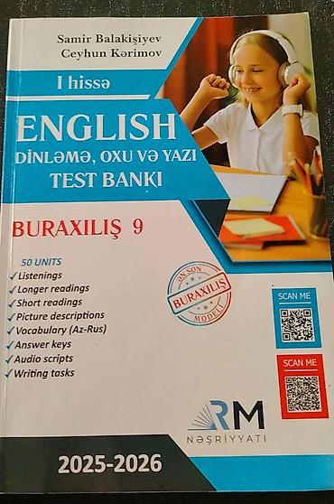 Testlər: İngilis dili Testlər 9-cu sinif, RM, 1-ci hissə — 1