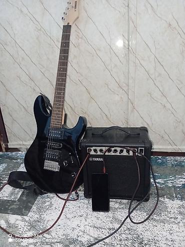 Elektro gitaralar: Elektron gitara, Yamaha, 6 sim, Yeni, Ünvandan götürmə — 1