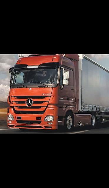 бус сапок двух скат: Тягач, Mercedes-Benz, Тентованный — 1