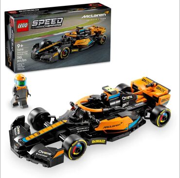 Oyuncaqlar: LEGO Speed Champions 2023 McLaren Formula 1 Yenidir,bağlı