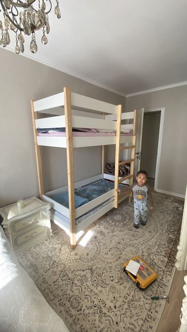 Двухъярусные детские кровати: Двуярусные кровати Качество до120кг выдерживают На заказ 3-4 дня — 21