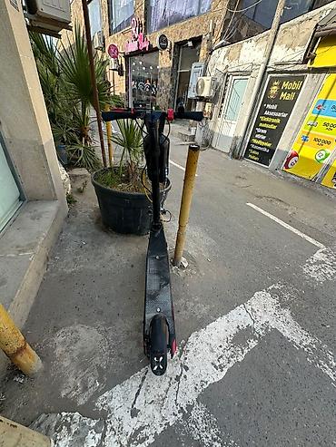 Электротранспорт: Elektrik skuter – şəhər içi sürüş üçün təkmilləşdirilmiş model — 4