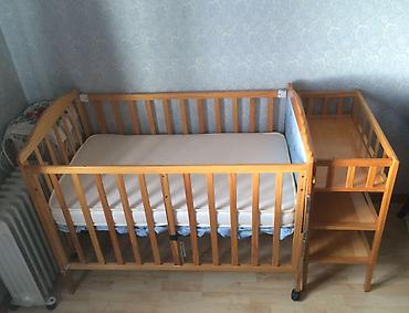 used bed: Продаю детскую кровать. Матрас LINA в комплекте. В хорошем состоянии — 1