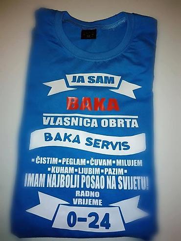 Majice kratkih rukava: Majce sa jednostranom stampom odrasli 1200 decu 950 — 5