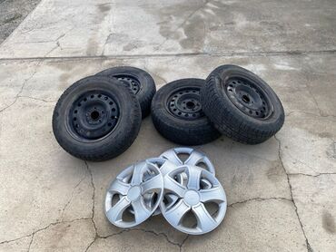 зимние шины на матиз купить: Дөңгөлөктөр монтажда 195 / 65 / R 15, Кыш, Колдонулган, Комплект, Жеңил унаалар, Темир, тешиктери - 5