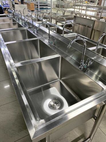 Другая посуда и кухонный инвентарь: Мойка 3 секции Столы нержавейки стеллажи тележки и много другое at lalafo.kg — 2 Другая посуда и кухонный инвентарь: Мойка 3 секции Столы нержавейки стеллажи тележки и много другое — 2