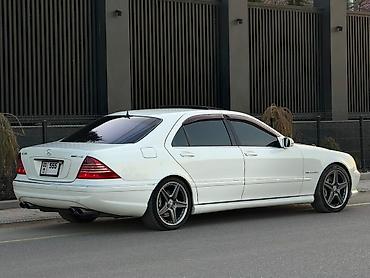 x3 bmw: Mercedes-Benz S-class AMG: 2003 г., 5.5 л, Автомат, Бензин, Седан — 6