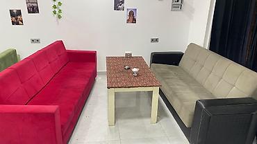 Sifarişlə restoran üçün masa və oturacaq dəstləri: Düz masa — 6