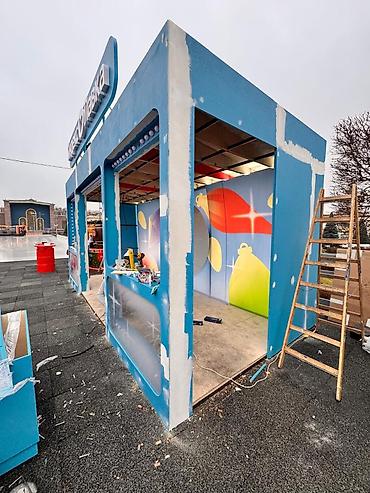 Стойки ресепшн: Гипсокартон обшивка, ветрины выставочный центр, больше 8 лет опыта в — 24