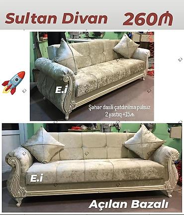 ev 16000: Divan, Yeni, Açılan, Bazalı, Parça, Şəhərdaxili pulsuz çatdırılma — 1