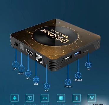 hk1 box: Смарт ТВ приставка G96 Max A13 (4GB/64GB) Купить в Бишкеке — Android — 2