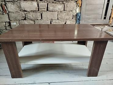 masa ofis: Problemsiz Mebel: İki səviyyəli qəhvə/çay masası - Material: Laminat — 1