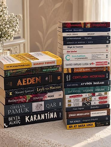 45 kitab 270 azn,endirim mümkündür Məhsul: Müxtəlif janrlarda böyük lalafo.az -da 45 kitab 270 azn,endirim mümkündür Məhsul: Müxtəlif janrlarda böyük