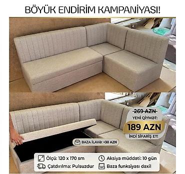 mətbəx divanları: Mətbəx/künc divanları – böyük endirim kampaniyası! - Yeni qiymət: 189 — 1