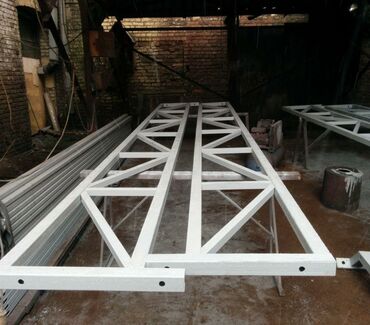 Digər tikinti xidmətləri: Demir profelden fermalarin sifarisle yigilmasi — 4