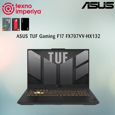 ASUS: Yeni ASUS TUF Gaming, 17.3 ", Intel Core i7, 1 TB, Pulsuz çatdırılma