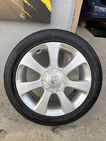 g30 disk: Hyundai orijinal yüngül lehimli disk R17 4 ədəd Disk tək disklərdi — 2